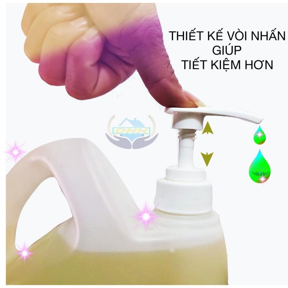 Nước rửa chén hữu cơ Không Hại Da Tay - Tinh Dầu Quế - 2,1 kg FILY