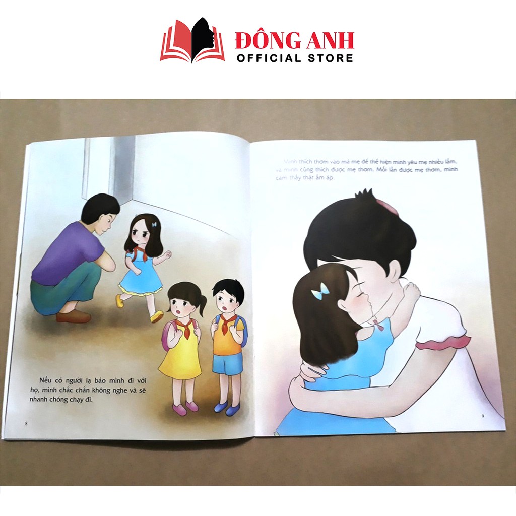 Sách - Combo 4 cuốn Giáo Dục Giới Tính Và Nhân Cách dành cho bé gái từ 5-12 tuổi