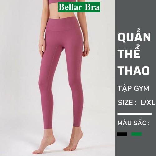 Quần Thể Thao Legging Nữ - Quần Tập Gym Nữ Thun Co Dãn Dày Dặn CK075