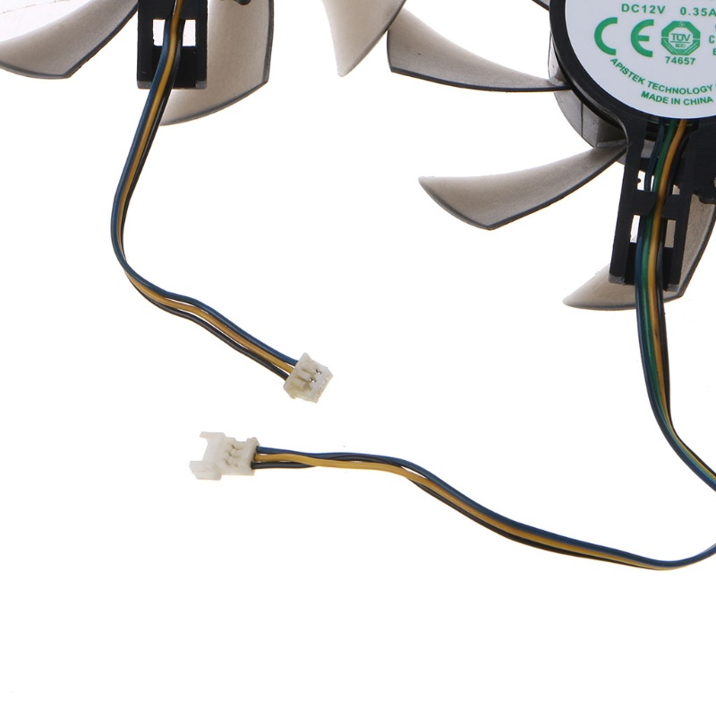 Quạt Tản Nhiệt Thẻ Đồ Họa 2 Cái GA91S2H VGA 4Pin 12V 0.35A Cho Gigabyt