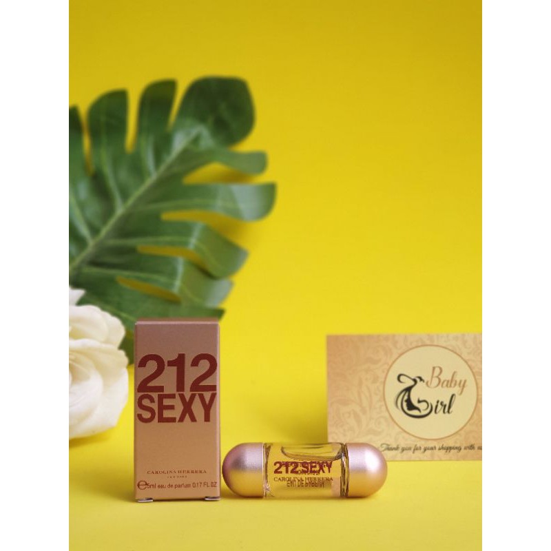 NƯỚC HOA MINI NỮ CAROLINA HERRERA 212 SEXY | BigBuy360 - bigbuy360.vn