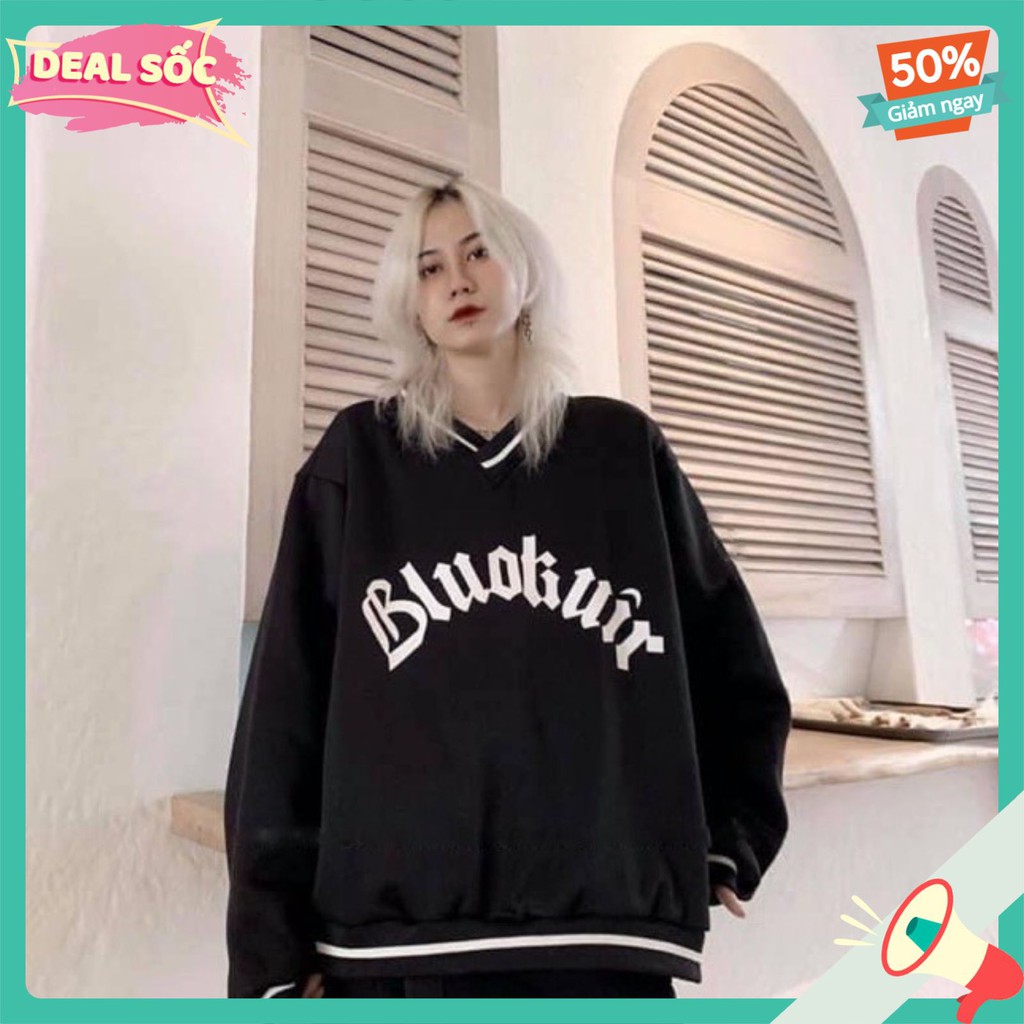 Áo sweater nam nữ, Áo nỉ nam nữ form rộng Black Air siêu hot S1