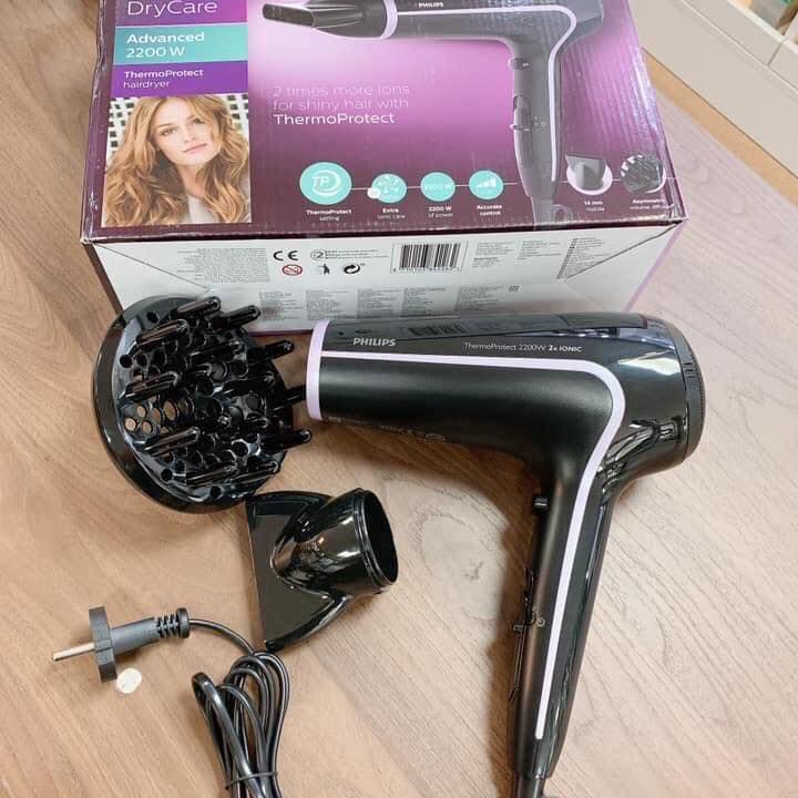 Máy sấy tóc tạo kiểu Philips BHD170/40 uốn phồng tóc tại nhà [nhập Đức chính hãng]