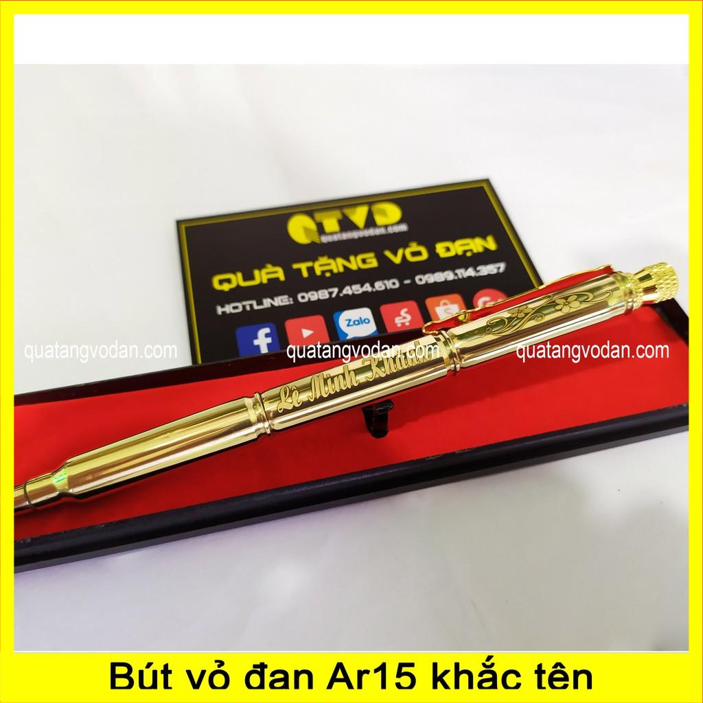 Viết bi vỏ đạn khắc tên theo yêu cầu cá tính độc đáo