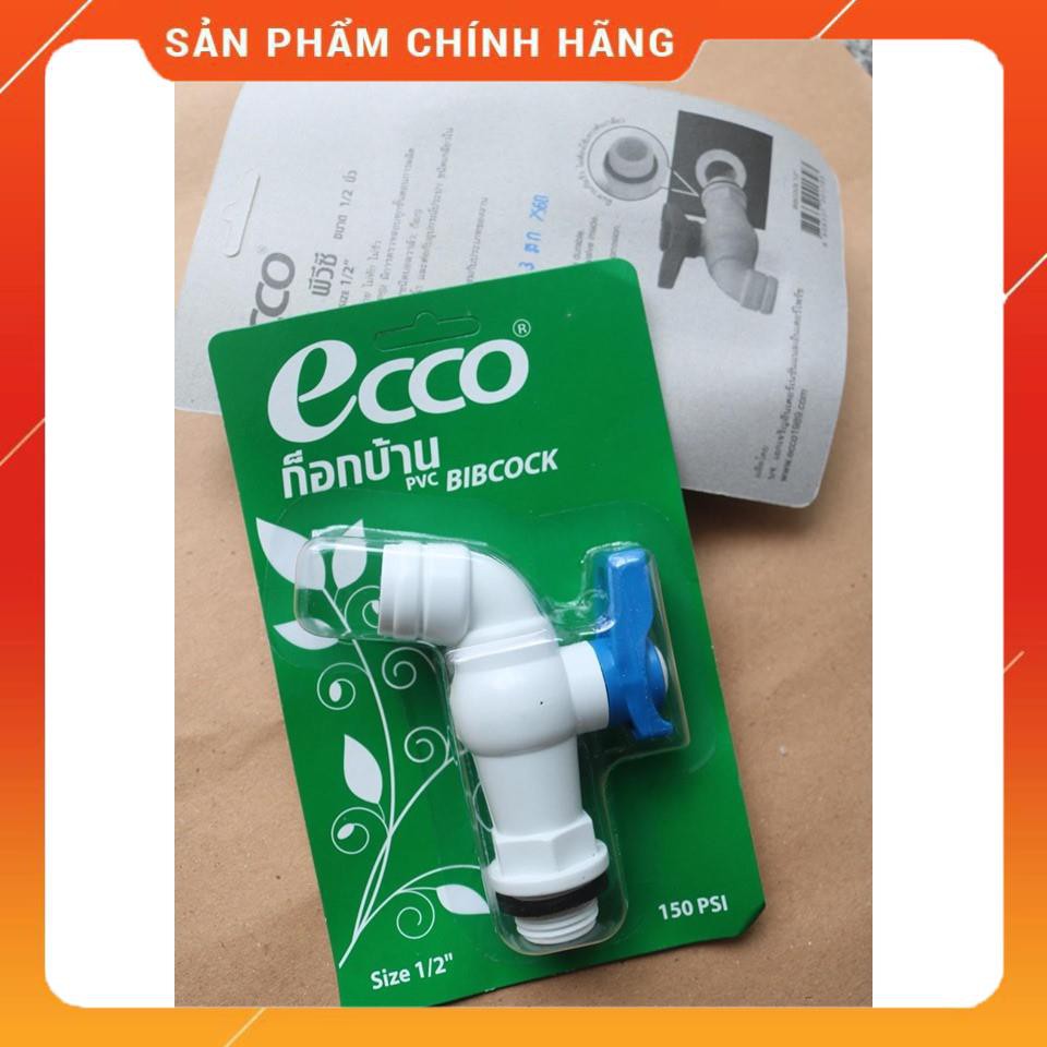 Vòi nước cao cấp Ecco phi 21 nhập khẩu từ Thái Lan