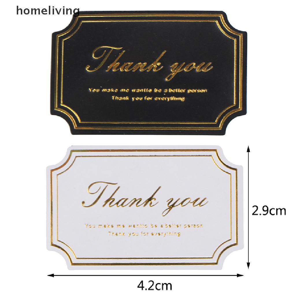 Set 40 Sticker &quot;Thank You&quot; Dán Hộp Bánh