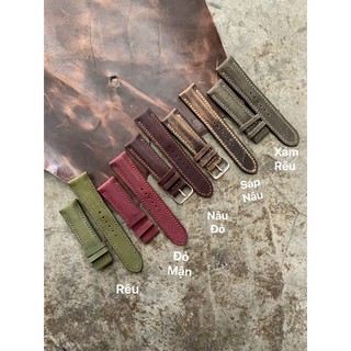 Dây đồng hồ handmade size 18-20-22