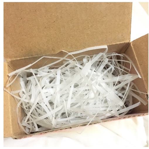 [Rẻ vô địch] 1kg Giấy rơm màu trắng pelure, giấy vụn lót hộp quà, giấy chống sốc, giấy lót hộp yến, giấy rơm hút ẩm