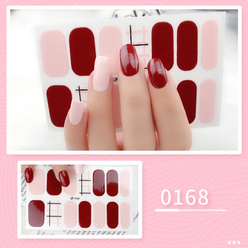 Sticker dán móng tay, nail sticker cute - tiemcuaxu