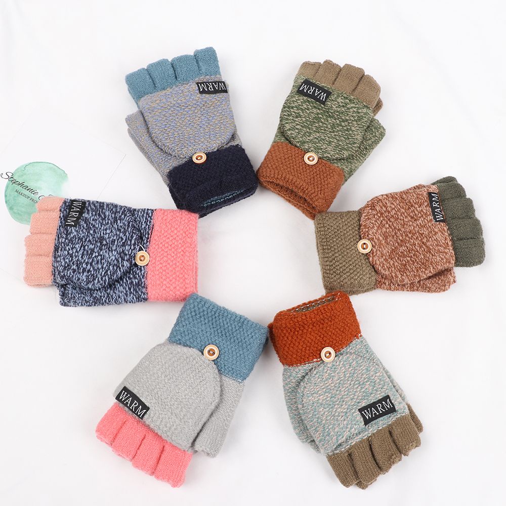 Găng tay hở ngón MIHAN1 thời trang mùa đông cho nam và nữ