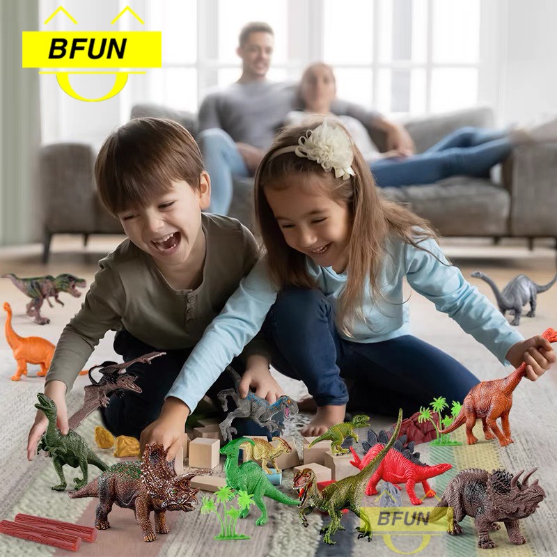 Đồ Chơi Mô Hình Động Vật 58 Chi Tiết Thú Rừng Hoang Dã Cho Bé Trai Và Gái Nhận Biết Thế Giới Xung Quanh Đồ Chơi Bfun