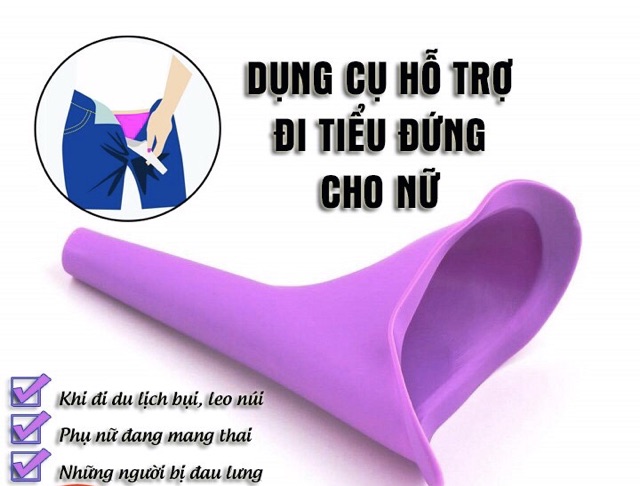 Dụng cụ hỗ trợ đi tiểu cho nữ giới