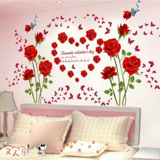 Decal dán tường trang trí phòng cưới