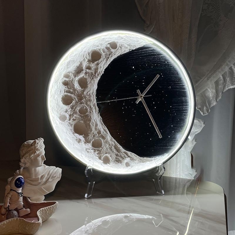 Đèn mặt trăng DIY đẹp chill làm theo ý thích Th Decor