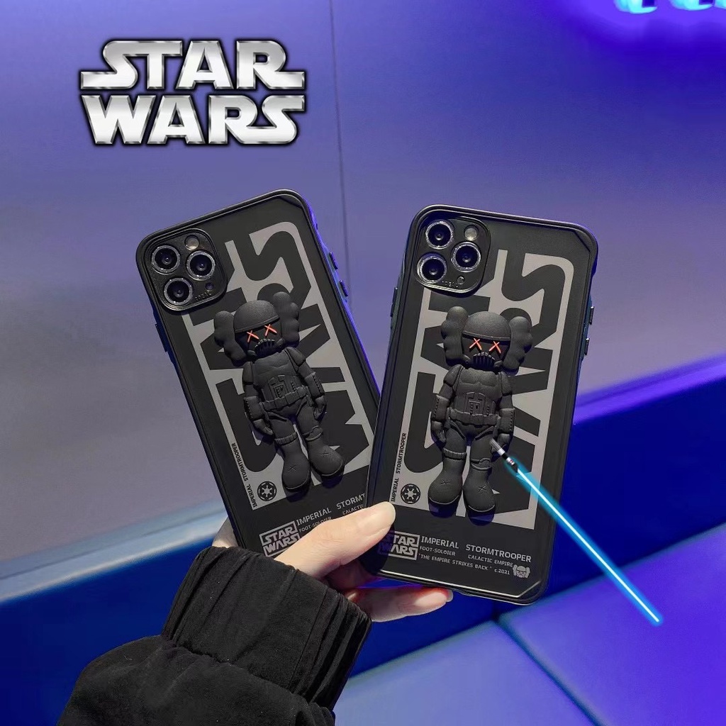 Ốp Điện Thoại IMD Hình KAWS 3D Cho IPhone 13Pro Max IPhone 11 Pro Max XR XS Max X 7 8 Plus 12Pro Max