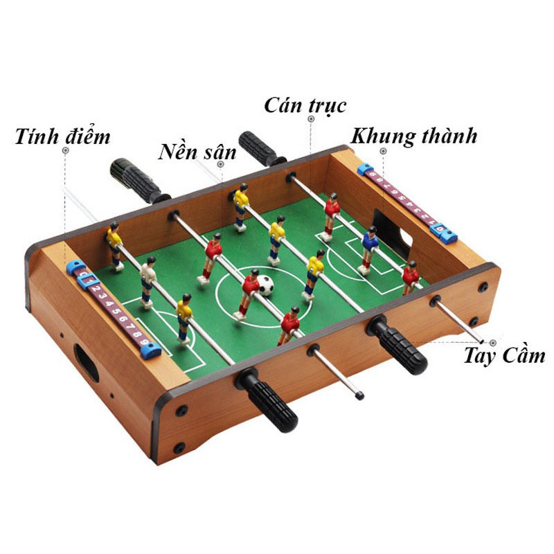 Đồ chơi bàn bi lắc bóng đá Table Top Foosball