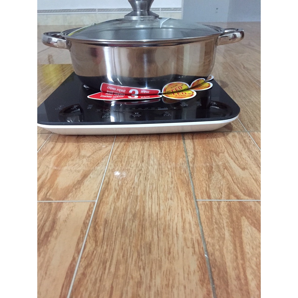 Bếp từ đơn Sato BT044, Siêu cao cấp nhất thị trường Việt Nam, Bảo hành chính hãng 03 năm, Tặng kèm nồi lẩu D30 Siêu đẹp