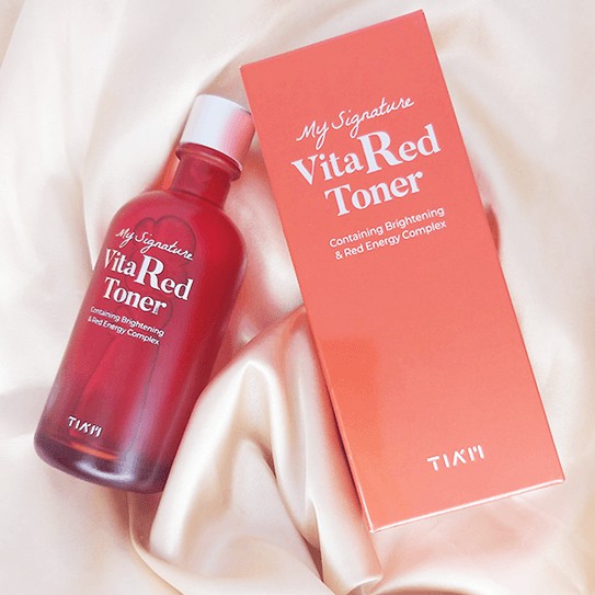 Nước Cân Bằng Da Làm Trắng Da Tia’m Tiam My Signature Vita Red Toner 130ml