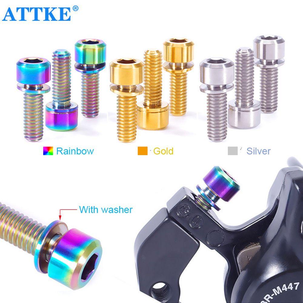 Bu Lông Xe Đạp 16mm / 18mm / 20mm Bằng Titan Kèm Ốc Vít Cố Định
