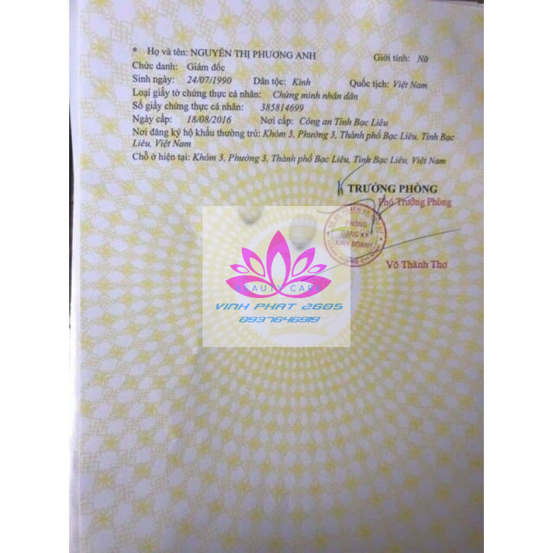 KEM BODY  BONG DA PHƯƠNG ANH