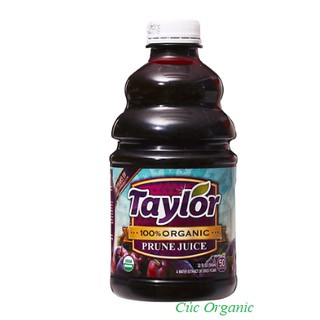 Nước ép mận hữu cơ Taylor 100% organic Prune Juice 946ml