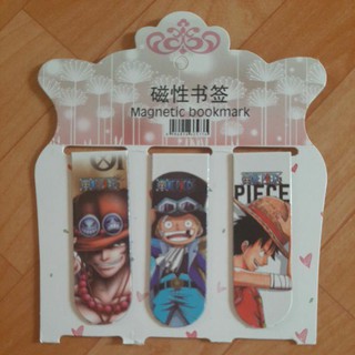 Bookmark Nam Châm Hình One Piece (Có nhiều option lựa chọn)