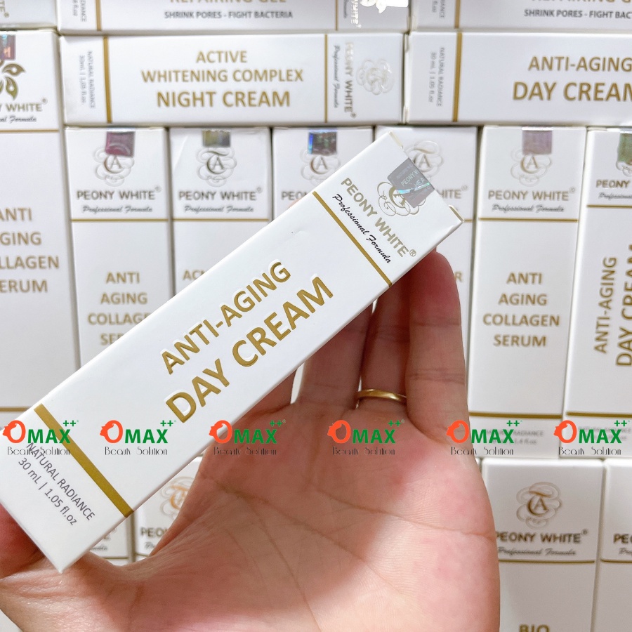 KEM PEONY WHITE NÁM BAN NGÀY - ANTI-AGING DAY CREAM - DƯỠNG TRẮNG - GIẢM THÂM NÁM DA 30ml