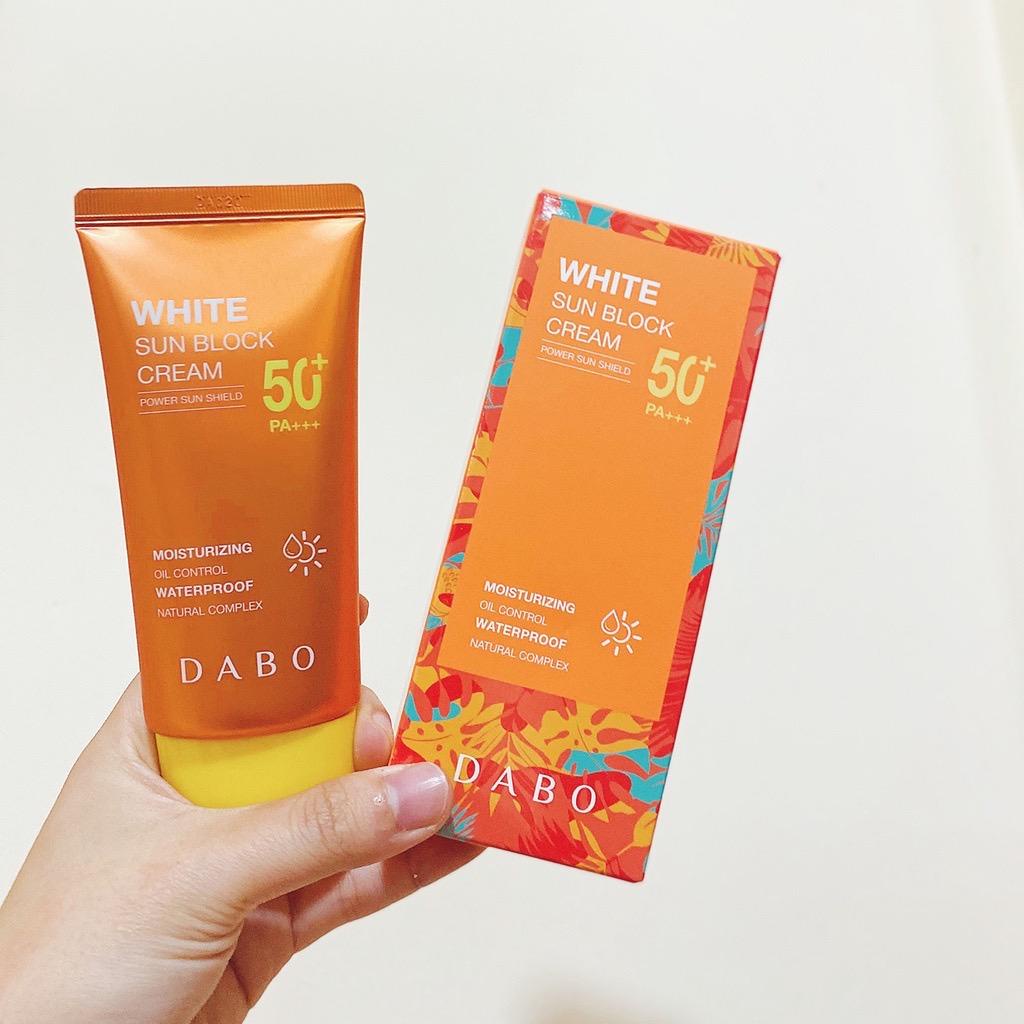 Kem chống nắng trắng da DABO White Sunblock Cream SPF50 PA+++