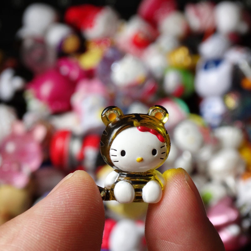 Set 10 mô hình nhân vật Hello Kitty dễ thương