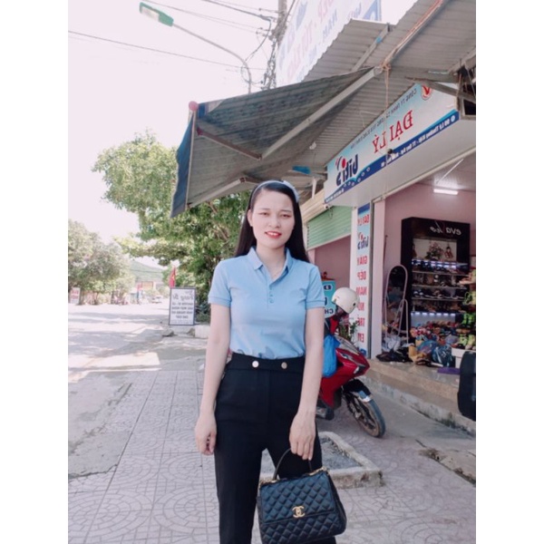 áo phong có cổ mới đủ màu đủ size mặc đơn mặc đôi mặc nhóm đều đẹp