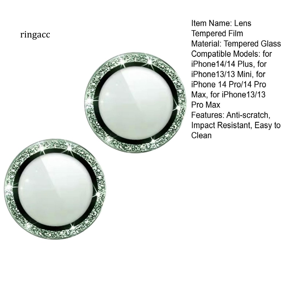 1 Bộ Kính Bảo Vệ Ống Kính Camera Điện Thoại Chống Va Đập