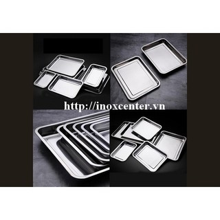 Khay mâm inox cạn