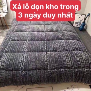 Chăn lông cừu luxury classic họa tiết chữ vạn, chăn cừu ultimate cao cấp mới nhất 2021, kích thước 2m x2m3 - hàng uy tín