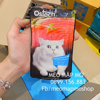 OSTECH PATE MÈO GÓI 80g vị cá ngừ thái lan