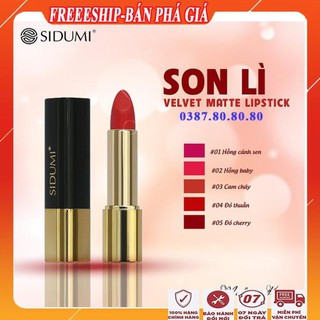 [ Freeship - TÔ LÀ ĐẸP ] Son lì lâu trôi mịn môi cao cấp/ Son môi chính hãng sidumi hàn quốc ăn uống không trôi