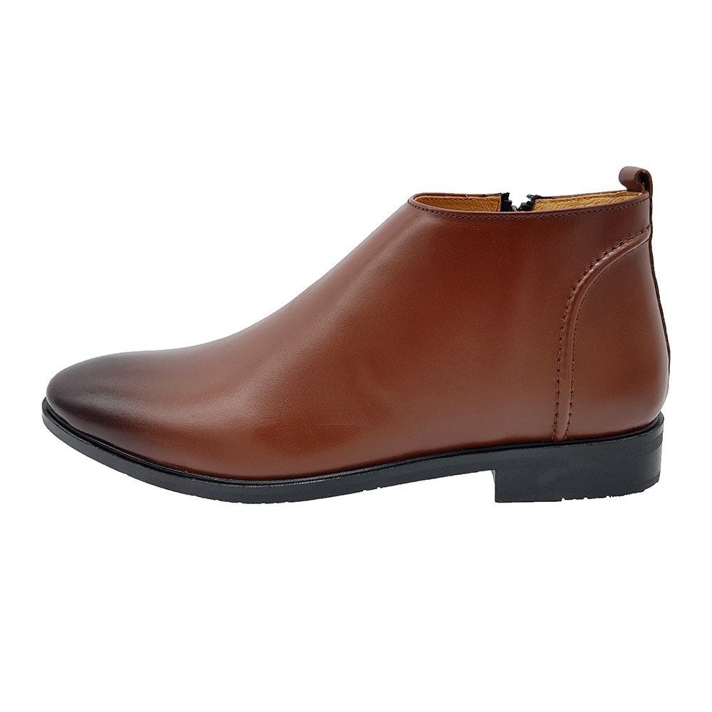 Giày Cổ Lửng Nam Giày Chelsea Boot Nam Da Bò Thật Ensado CL0816 (Nâu) | BigBuy360 - bigbuy360.vn