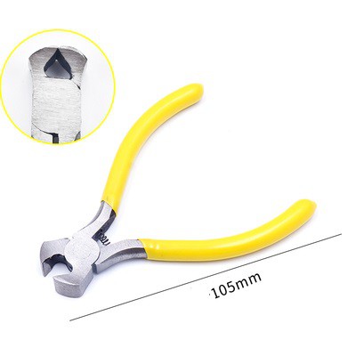 Kìm bấm cắt răng và bóp chốt chặn dây khoá kéo zip - dụng cụ làm đồ da handmade