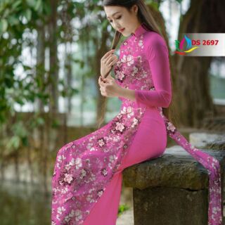 Vải áo dài bộ áo dài nữ