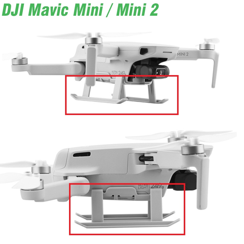 Giá đỡ hạ cánh cho Flycam Dji Mavic Mini / Mini 2 (Heightened landing gear) - Phụ kiện flycam
