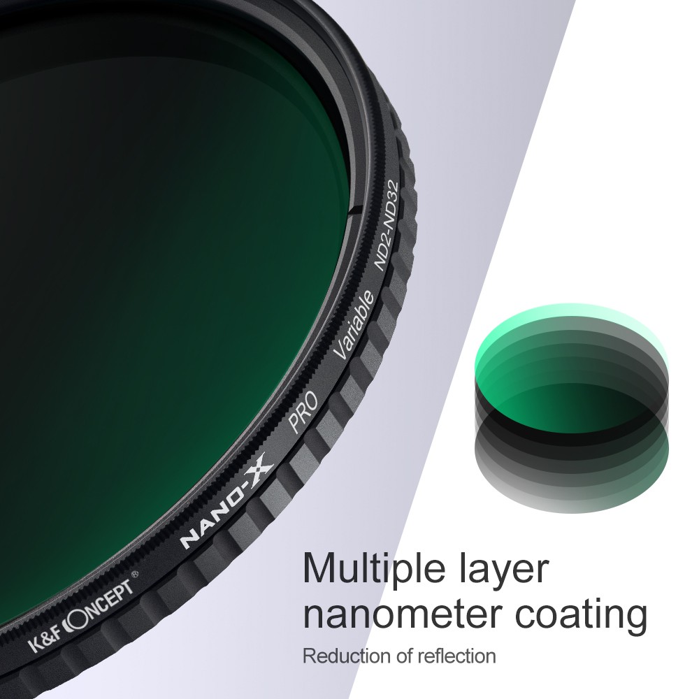 Kính Lọc ND2-32 ND2 Sang ND32 5 Cho Máy Ảnh