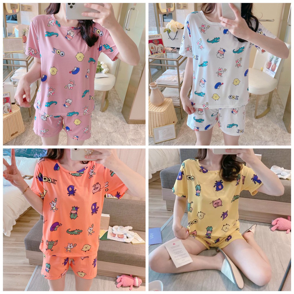 bộ ngủ/bộ mặc nhà hoạt hình cute ord đủ mẫu | BigBuy360 - bigbuy360.vn