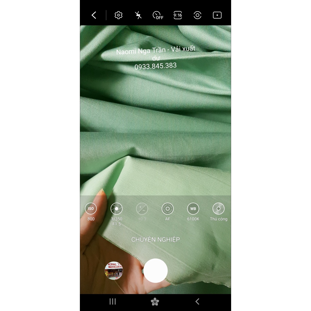 Vải Kaki thun xanh mạ, chất dày co giãn, hàng nặng tay, chuẩn quần tây, vest, blazer