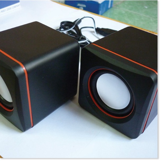 Bộ 2 Loa Nghe Nhạc Xí Ngầu Mini 2.0 Cực Hay, Jack 3.5 | BigBuy360 - bigbuy360.vn