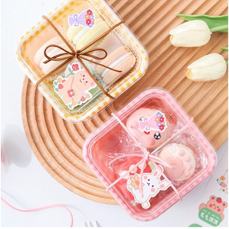 Tem Dán Sticker Nhãn Dán In Hình Dễ Thương Trang Trí Niêm Phong Bao Bì Hộp Đựng Bánh Kẹo - KAT Official Store