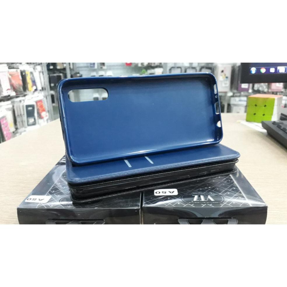 Bao da Samsung Galaxy A50 / A50s dạng ví nắp gập O+ cao cấp