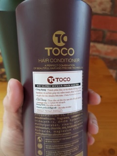 [GIÁ SIÊU TỐT ] DẦU GỘI XẢ KÍCH THÍCH MỌC TÓC TOCO 785 ML