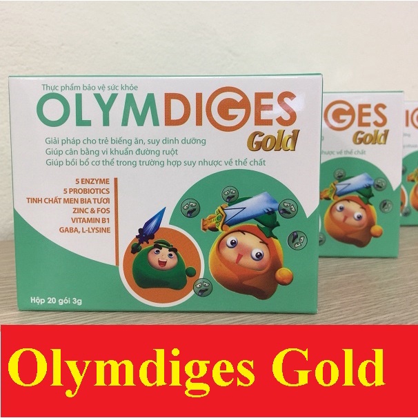 OLYMDIGES GOLD - Cải thiện chứng biếng ăn của trẻ