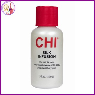 Tinh dầu dưỡng bóng tóc chi silk infusion usa 15ml
