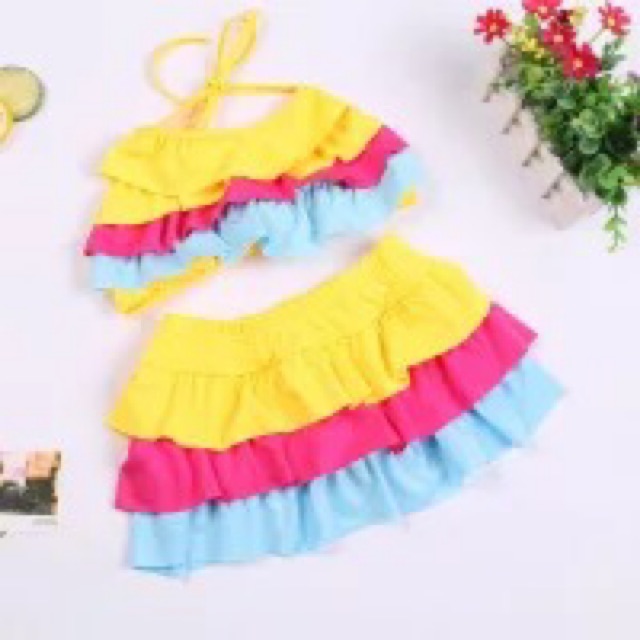 BỘ bơi bé gái 12-18 kg tuổi G01 ( người mẫu và ảnh thật 100% ) siêu cưng | BigBuy360 - bigbuy360.vn