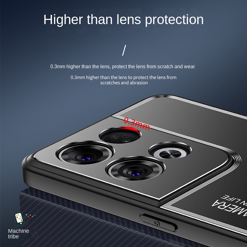 Ốp Điện Thoại TPU Chống Sốc Bảo Vệ Ống Kính Máy Ảnh Cho OPPO Reno8 Reno 8 Pro 8Pro 5G
